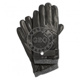 Men Leather Driving Gloves